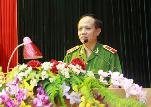 Gặp mặt các học viên tham gia diễu binh kỷ niệm 70 năm Quốc khánh và biểu diễn màn sử thi tại Lễ kỷ niệm 70 Ngày truyền thống CAND